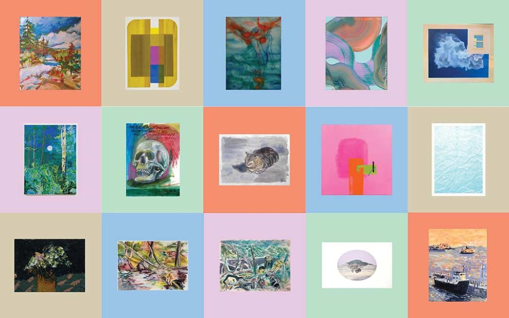 Le Centre des arts visuels de Westmount • Exposition annuelle des étudiant.e.s du Centre des arts visuels (CAV) - Galerie McClure