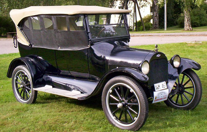 Chevrolet police car 1920s