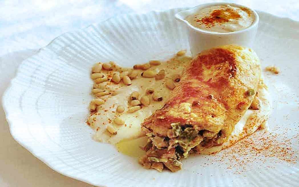 chicken paupiettes with tahini sauce - WestmountMag.ca