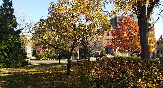Park at Ste. Catherine and Clark 