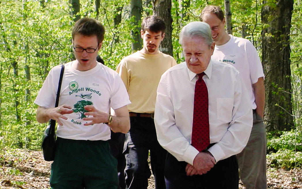 Clifford Lincoln in Angell Woods