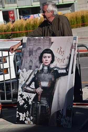Greta as Joan of Arc - WestmountMag.ca