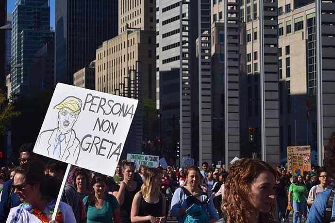 Montreal Climate March - September 29, 2019 – photo: Robert Del Tredici – WestmountMag.ca