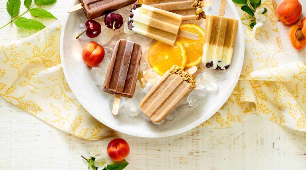 coffee popsicles