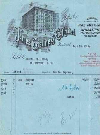 Coristine invoice - WestmountMag.ca