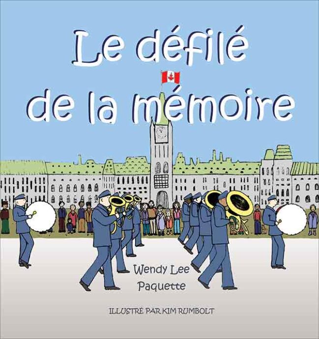 Couverture du livre pour enfants Le défilé de la mémoire