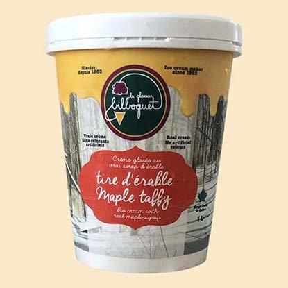 Le Bilboquet – Crème glacée au sirop d'érable – Maple Syrup Ice Cream