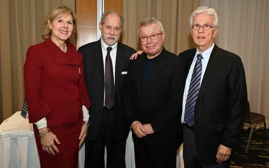 Daniel Libeskind, Gerald Soiferman, Michael Crelinsten and Rachel Cohen - WestmountMag.ca
