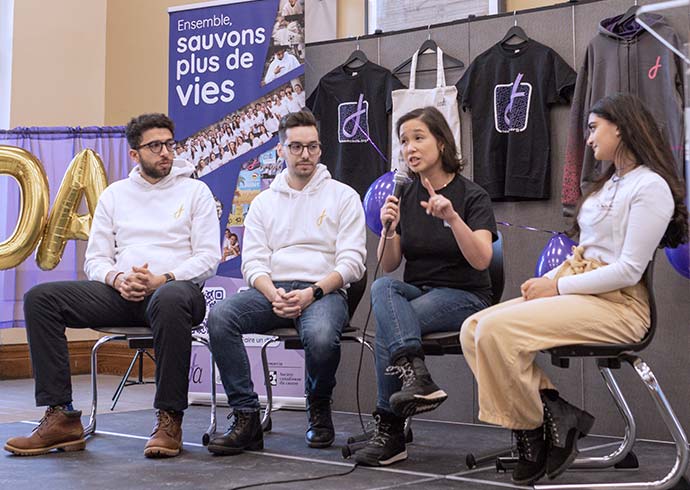 Coda event Dawson College