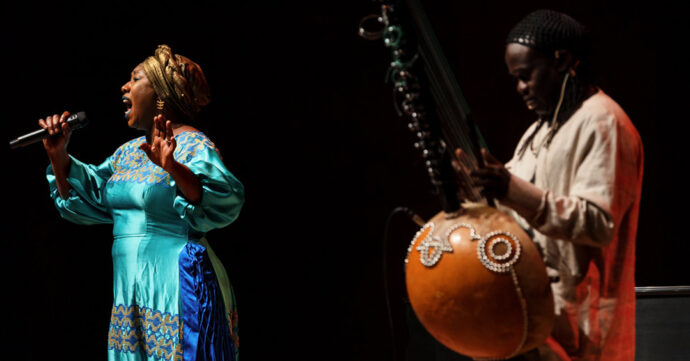 Djely Tapa et Zal Sissokho