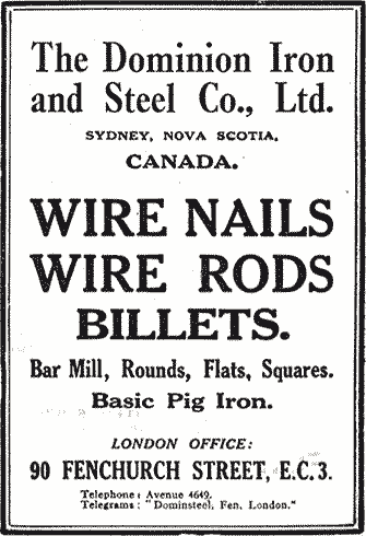 Ad Dominion Iron and Steel - WestmountMag.ca