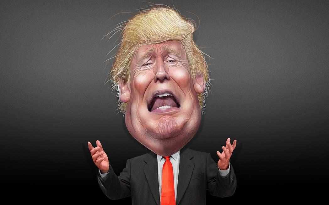 Donald Trump caricature - WestmountMag.ca