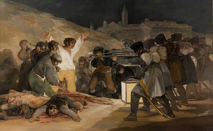 El Tres de Mayo • Artist: Francisco Goya