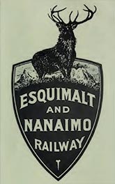 logo Esquimalt and Nanaimo Railway
