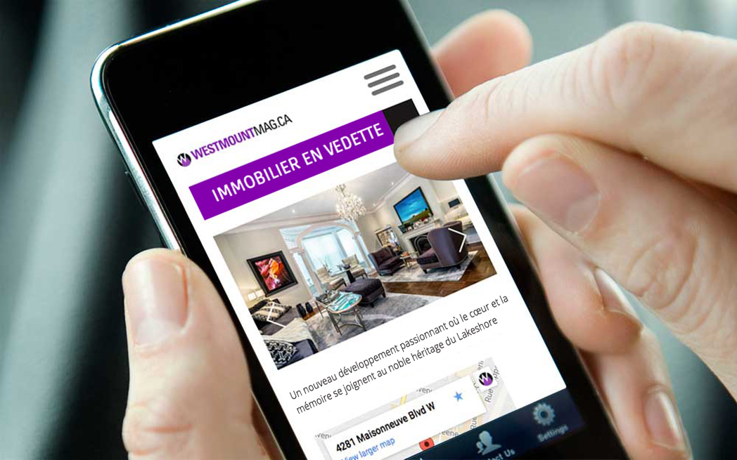 Annonces et listings immobiliers dans WestmountMag.ca
