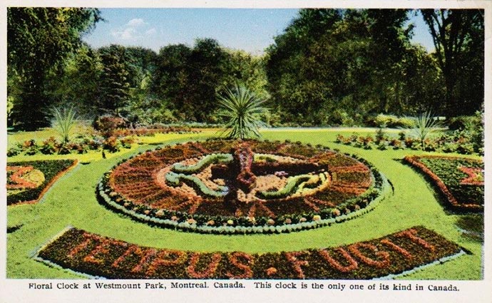 Westmount Floral Clock 1927