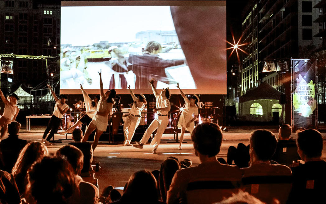 2e édition de l’Estival du nouveau cinéma qui aura lieu du 1er au 4 septembre sur l’esplanade Tranquille du Quartier des spectacles