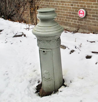 Former Westmount police and fire boxes