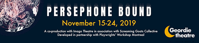 Persephone Bound banner - WestmountMag.ca