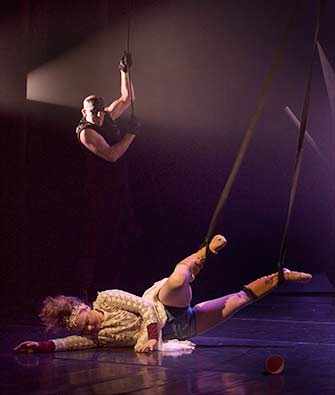 How rewarding to see this collaboration between two of our finer smaller companies, Geordie Theatre... and Imago Theatre... And of course, credit Screaming Goat Collective, which created this show.