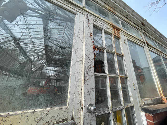 Westmount working greenhouse