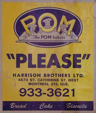 Harrison Brothers Ltd. ad