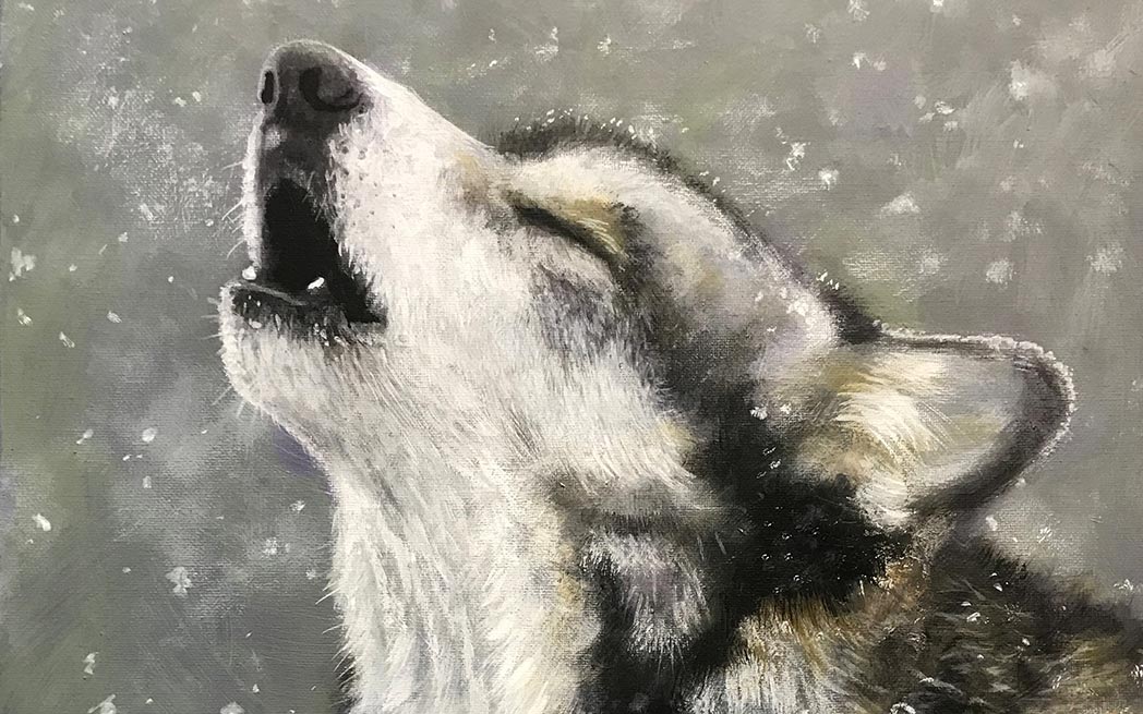 detail from Hear the Call by Susan Nimbley