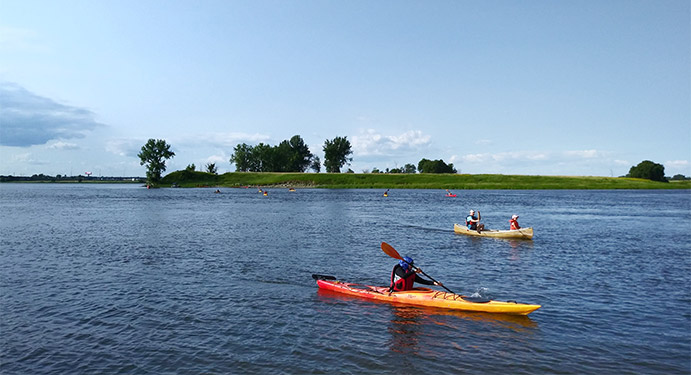 Kayak et canoe autour de l'ile Bonfoin - Conservation de la nature Canada