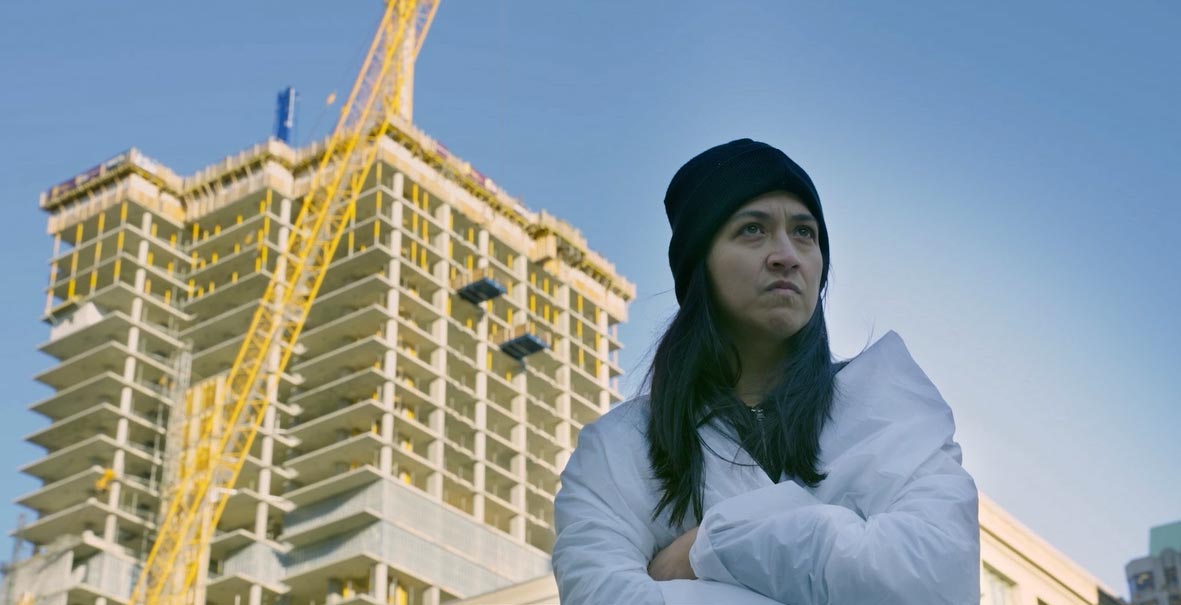 scene from the film Isabelle Walks With Angels