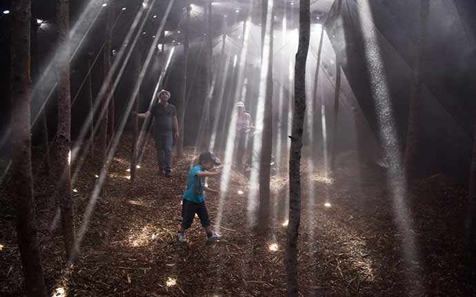 Forêt, Mathilde Leveau & Ronan Virondaud – photo : Martin Bond – WestmountMag.ca