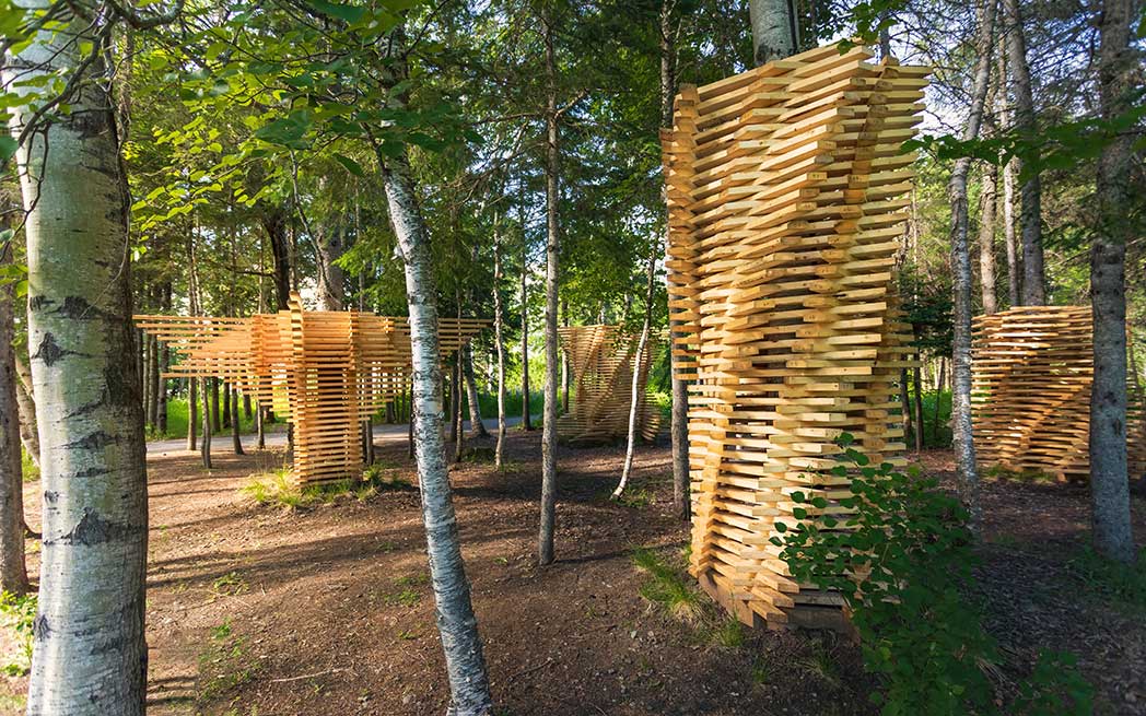 FORTERESSES de Maison029 [Eadeh Attarzadeh, Lorenzo Saroli Palumbo], Montréal (Québec) Canada - Crédit photo : JC Lemay