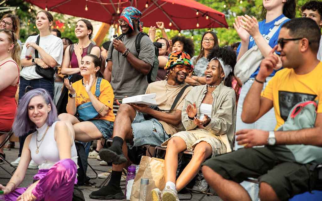 Les Jardins Gamelin feront vibrer le Quartier latin 11e saison, du 29 mai au 14 septembre