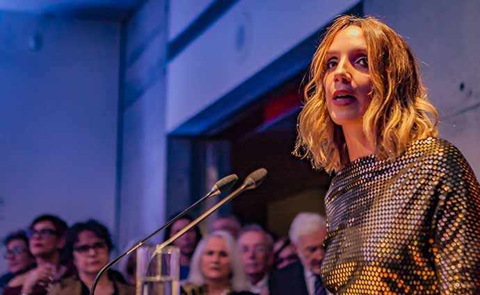 Alexis Walker , Curatorial assistant Dress, Fashion Textile, co-curator of the exhibit.