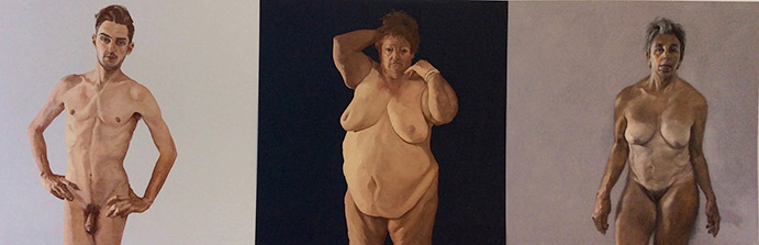 Jennifer A. Goddard: The Cosmetic Project triptych