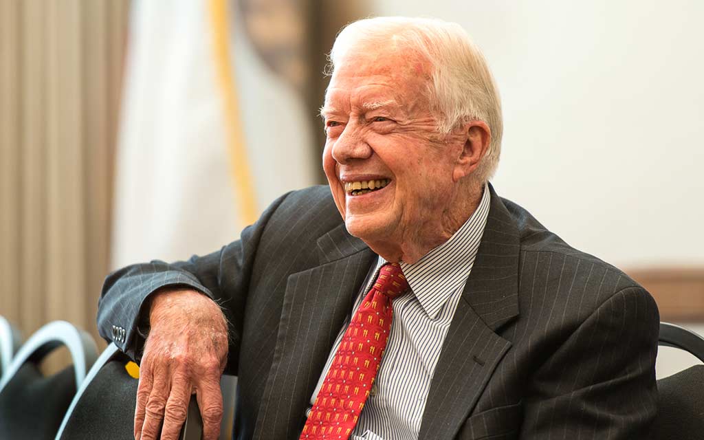 Jimmy Carter - photo: Ed Ridger - Commonwealth Club - Creative Commons