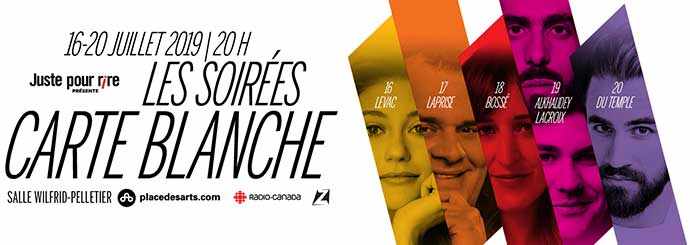 Festival Juste pour rire – Soirées Carte Blanche – WestmountMag.ca