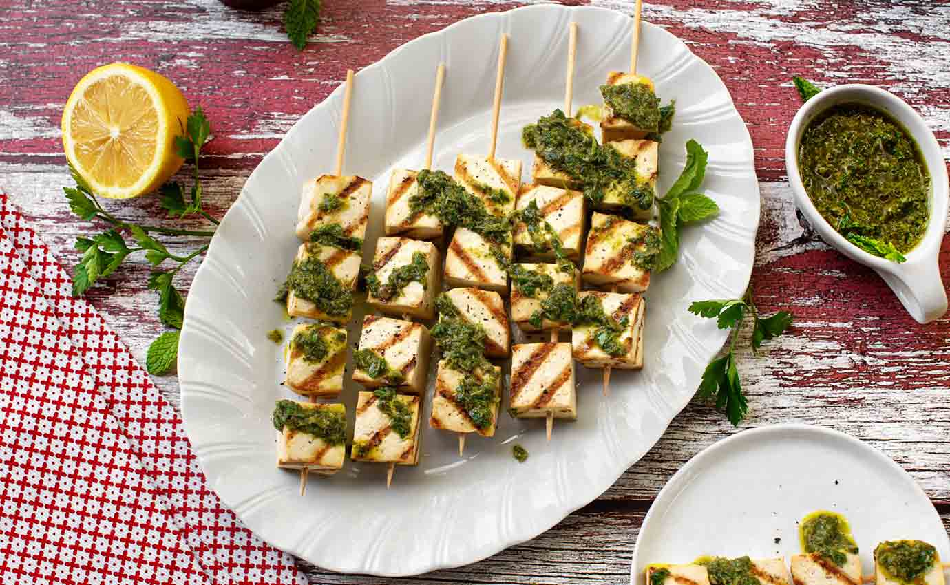 Kebabs with Chimichurri