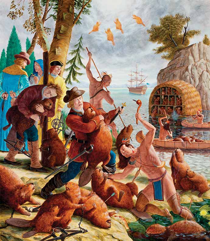 Kent Monkman : L'Histoire est dépeinte par les vainqueurs, au Musée des beaux-arts de Montréal (MBAM), du 27 septembre 2025 au 8 mars 2026