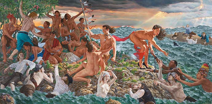 Kent Monkman : L'Histoire est dépeinte par les vainqueurs, au Musée des beaux-arts de Montréal (MBAM), du 27 septembre 2025 au 8 mars 2026