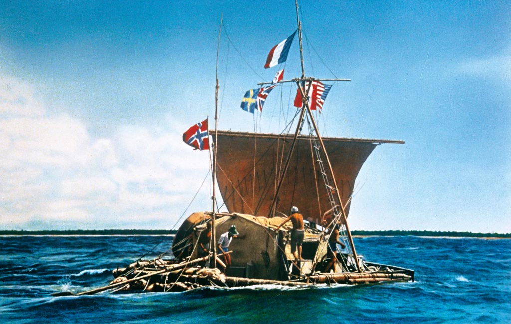 Kon-Tiki raft