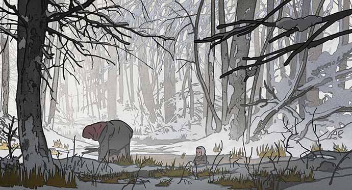 frame from The Most Precious of Cargoes