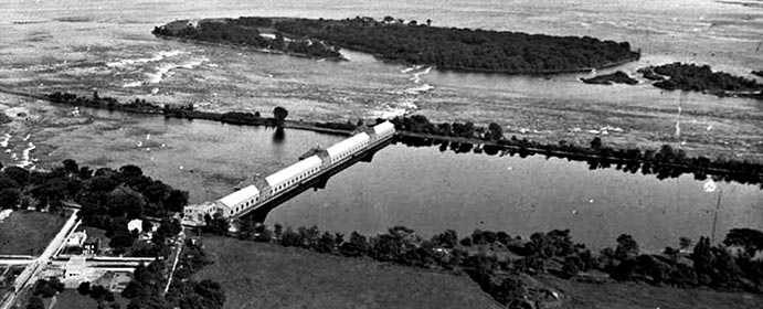 Lachine Hydroelectric Dam