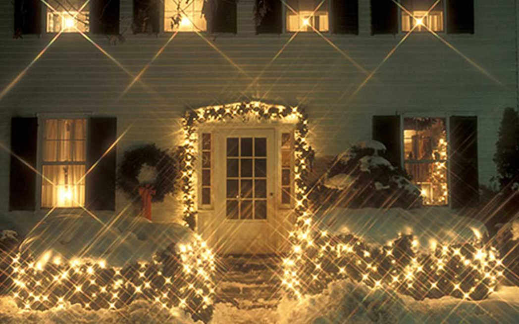 Maison décorée pour les fêtes / Lighted home holidays