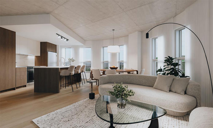 Le meilleur des deux mondes Le projet Loyal offre un emplacement exceptionnel, où tout est facilement accessible, des commerces et établissements éducatifs, aux loisirs et à la culture. Avec le calme de ses nombreux espaces verts, le cachet de ses demeures historiques, ses boutiques distinguées et ses épiceries fines, Westmount s'impose comme l'un des endroits où qualité de vie et bien-être vont de pair. 