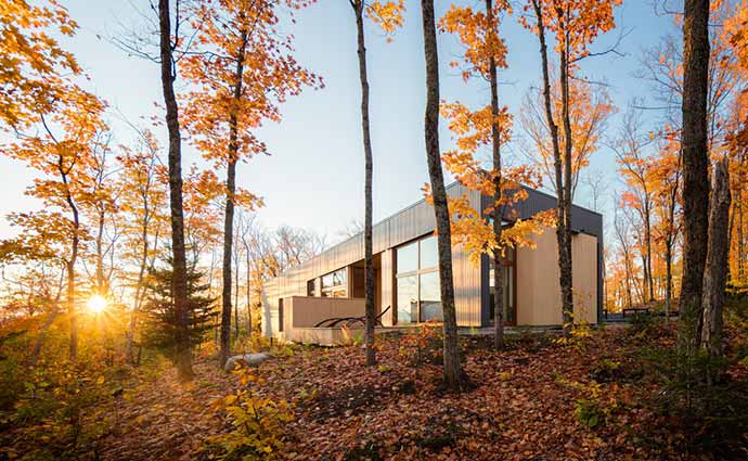 La maison des Hauts-Bois - Thellend Fortin Architectes