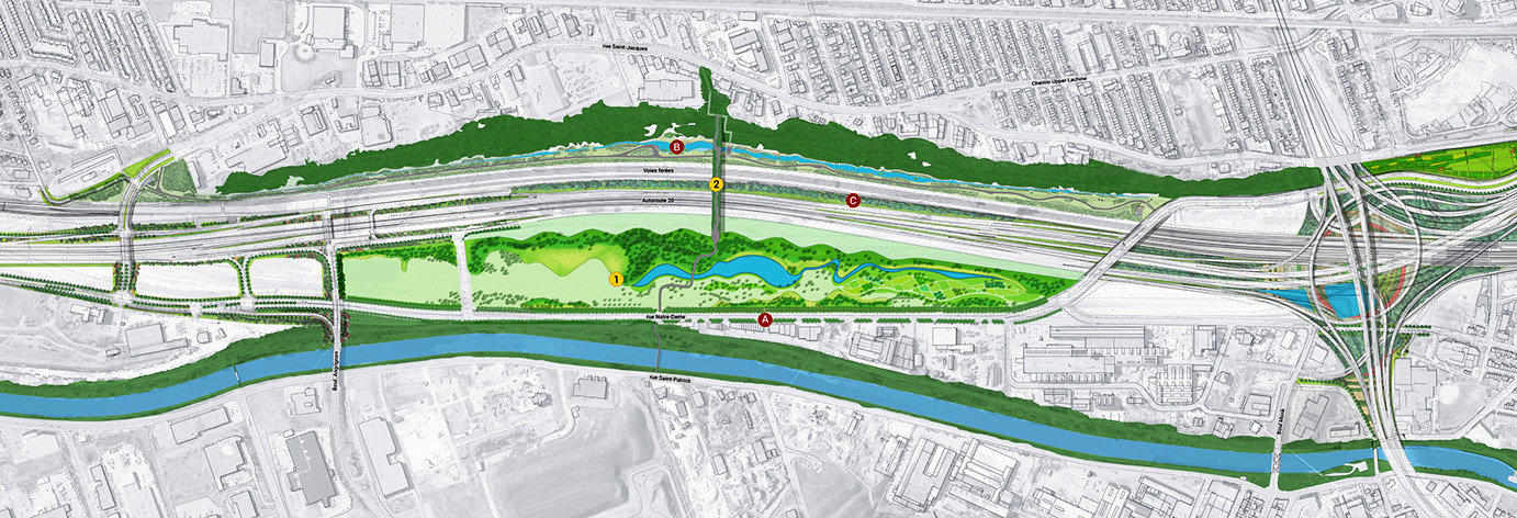 Dalle-Parc map of area - WestmountMag.ca