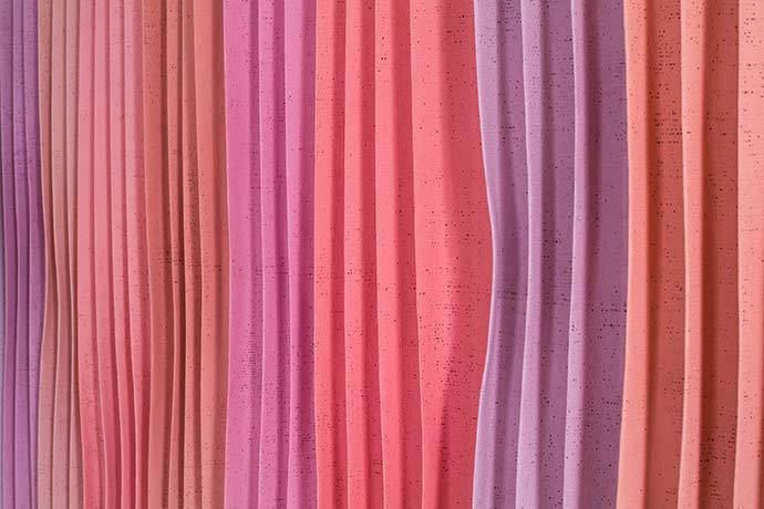 Marie-Claire Blais (née en 1974), Fragiles équilibres, ensemble 2 (détail), 2024. Collection de l’artiste. Photo Pascal Grandmaison