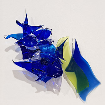 Chromatique, Le goût des couleurs, de l’artiste Maryse Chartrand, à la galerie Arts Sutton jusqu’au 7 juillet 2024 - photo: Andrew Burlone - WestmountMag.ca