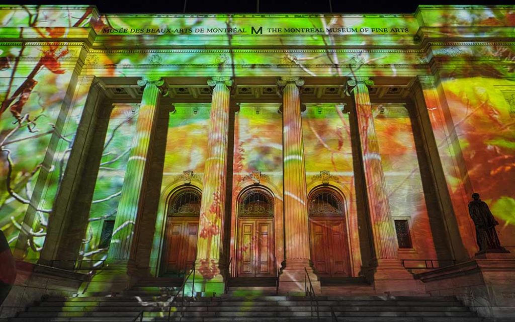 Kurt Hentschläger (né en 1960), EVER MORE, 2025, projection vidéo 4K, 5 min 17 s (en boucle). Avec l’aimable concours de l’artiste. Photo MBAM, Julie Ciot Kurt Hentschläger (born in 1960), EVER MORE, 2025, 4K video projection, 5 min 17 s (loop). Courtesy of the artist. Photo MMFA, Julie Ciot