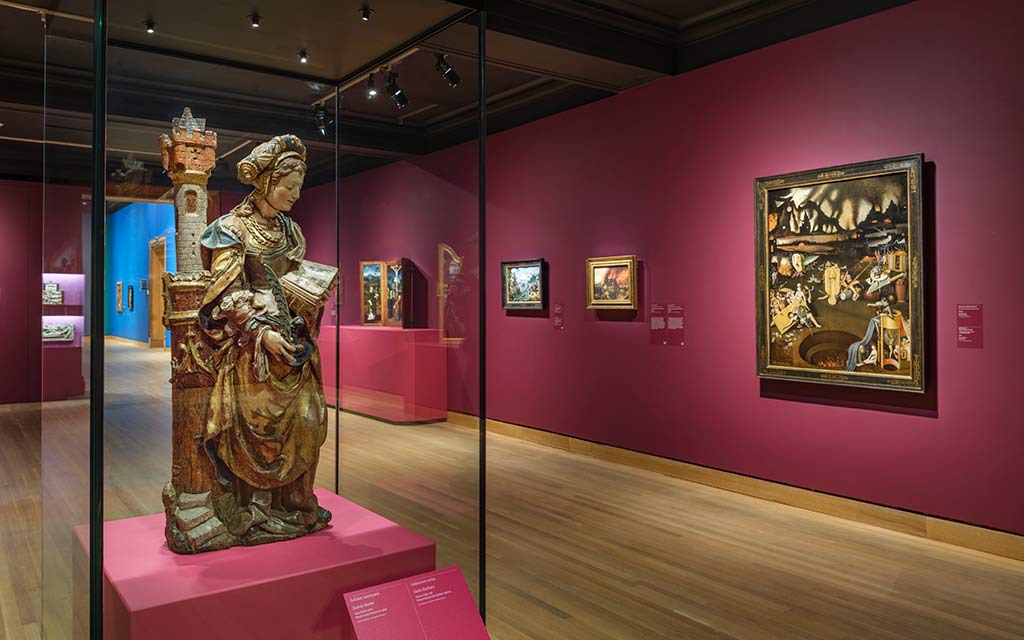 Jusqu'au 20 octobre, le Musée des beaux-arts de Montréal (MBAM) présente en primeur canadienne une exposition majeure intitulée Vice, vertu, désir, folie : trois siècles de chefs-d'œuvre flamands.